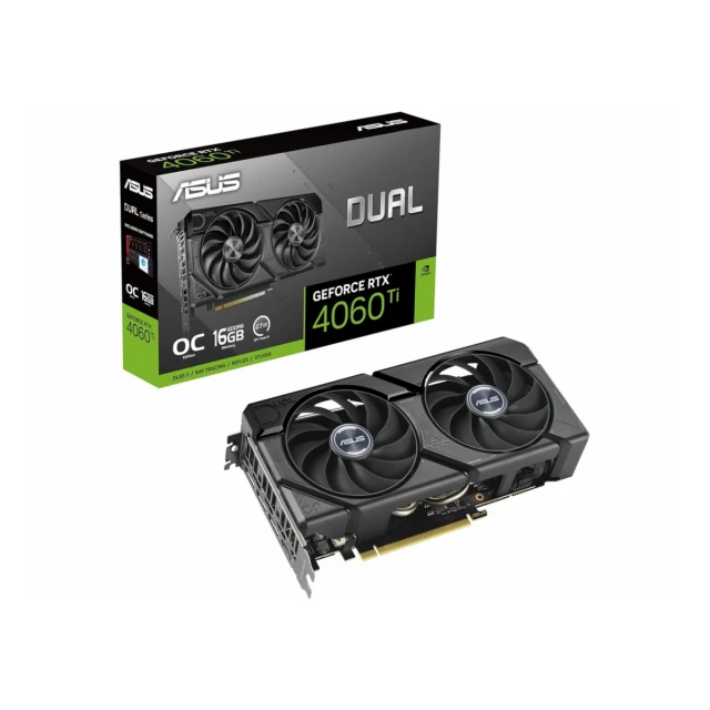 Grafička karta ASUS DUAL-RTX4060TI-O16G-EVO NVD/16GB/GDDR6/128bit/crna