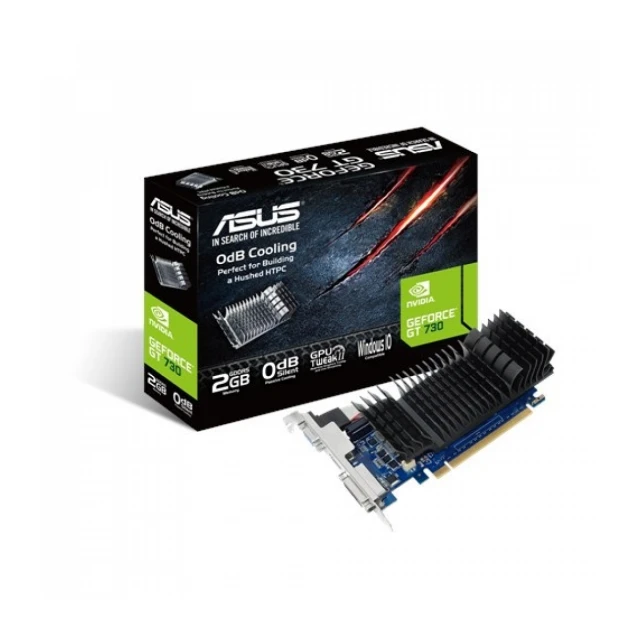 Grafička karta ASUS GT730 GT730-SL-2GD5-BRK NVD/GDDR5/2GB/64bit/crna