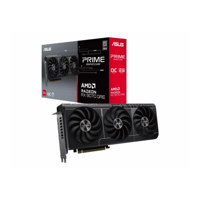 Graficka karta ASUS PRIME-RX9070GRE-O12G AMD/16GB/GDDR6/256bit/crna