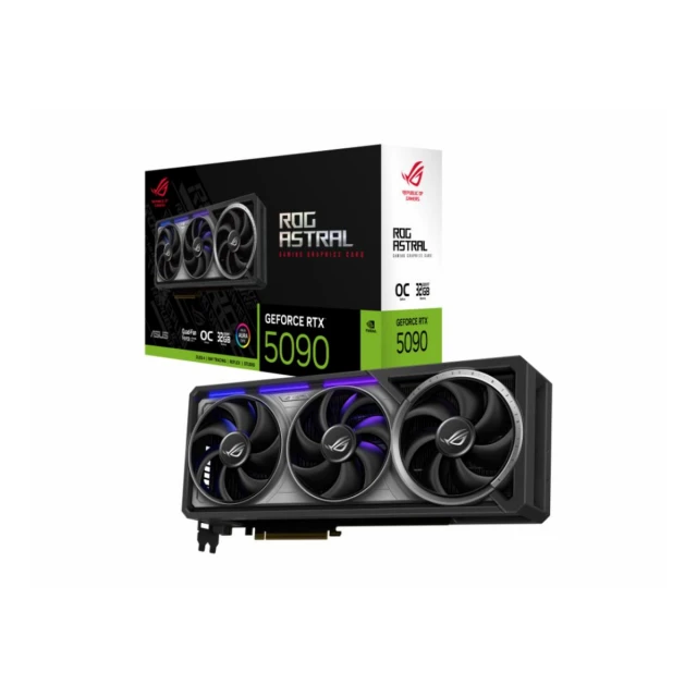 Graficka karta ASUS ROG-ASTRAL-RTX5090-O32G-GAMING  NVD/32GB/GDDR7/512bit/crna
