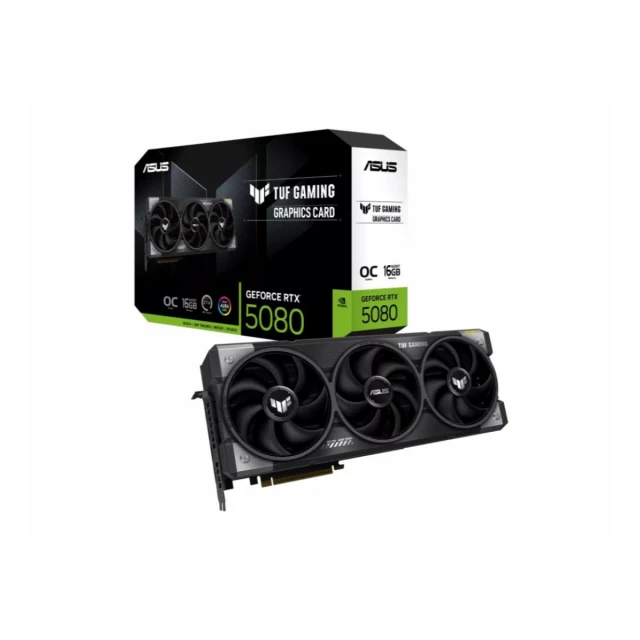 Graficka karta ASUS TUF-RTX5080-O16-GAMING NVD/16GB/GDDR7/256bit/crna