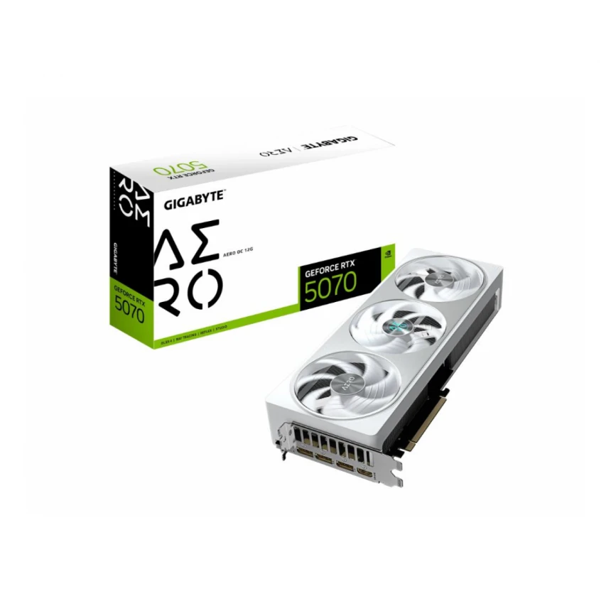  Graficka karta Gigabyte  GeForce RTX 5070 Aero OC  GDDR7 12GB 192bit  3xDP/HDMI