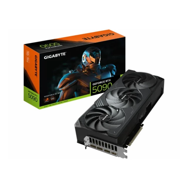 Graficka karta GIGABYTE GV-N5090WF3OC-32GD 1.0 NVD/32GB/GDDR7/512 bit/crna