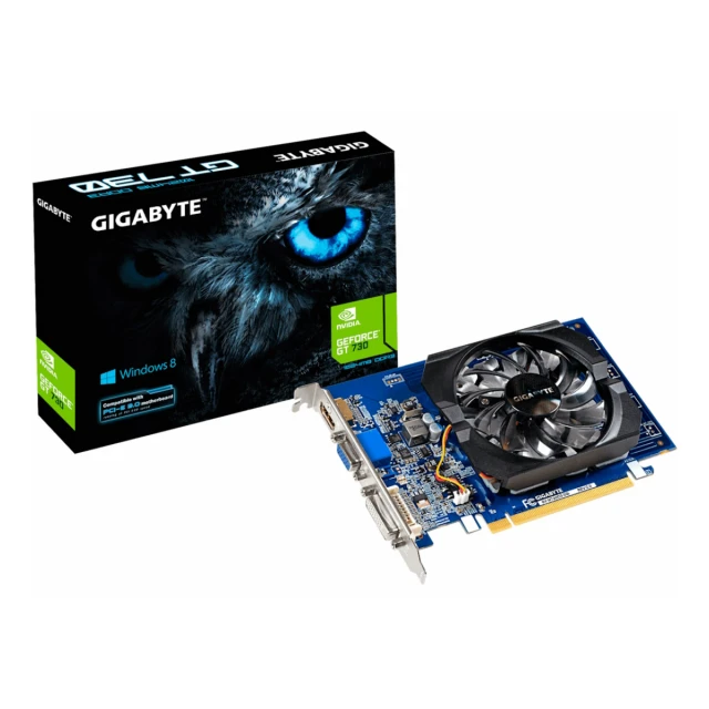 Graficka karta GIGABYTE GV-N730D3-3GI 3.0 2GB/NVD/DDR3/64bit/crna