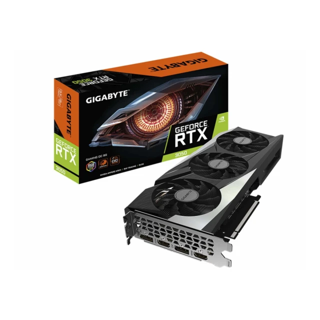 Grafička karta GIGABYTE RTX3050 GV-N3050GAMING OC-8GD 1.0 NVD/8GB/GDDR6/128bit/crna