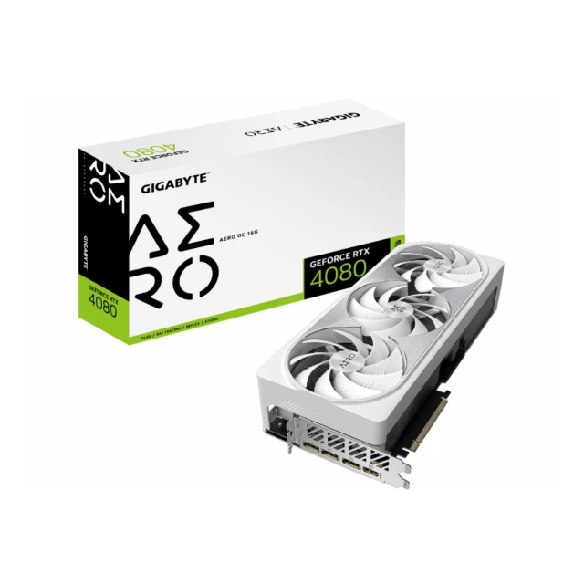 Grafička karta GIGABYTE RTX4080 GV-N4080AERO OC-16GD NVD/16GB/GDDR6X/256bit