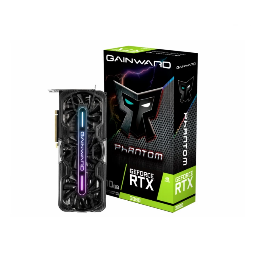 Graficka karta GWD RTX3080 Phantom+10GB/GDDR6X/320bit/crna