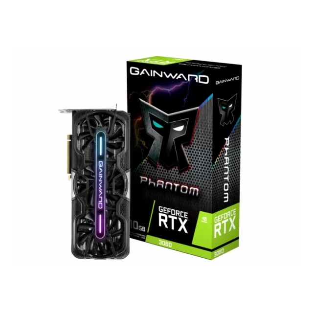 Graficka karta GWD RTX3080 Phantom+10GB/GDDR6X/320bit/crna