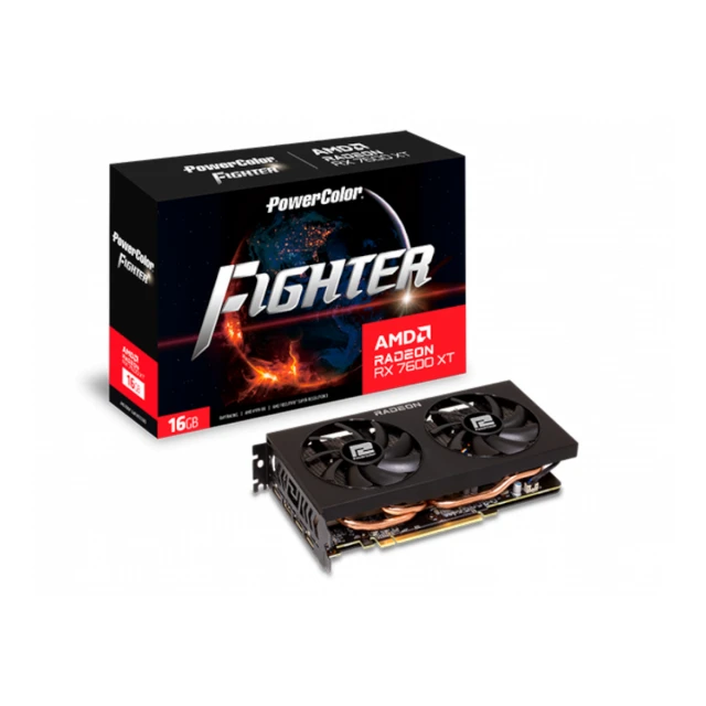 Grafička karta POWER COLOR Fighter RX7600XT 16G-F AMD/16GB/GDDR6/128bit/crna