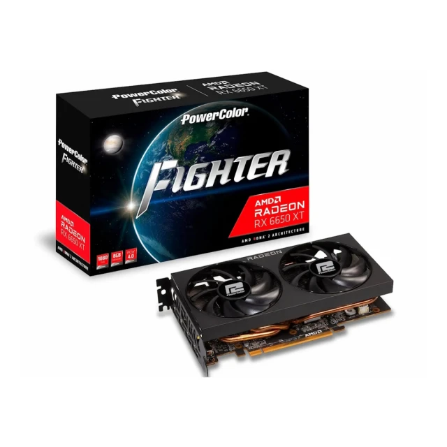 Grafička karta POWER COLOR Fighter AXRX 6650 XT 8GBD6-3DH AMD/8GB/GDDR6/128bit/crna