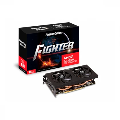 Grafička karta POWER COLOR Fighter RX7600XT 16G-F AMD/16GB/GDDR6/128bit/crna