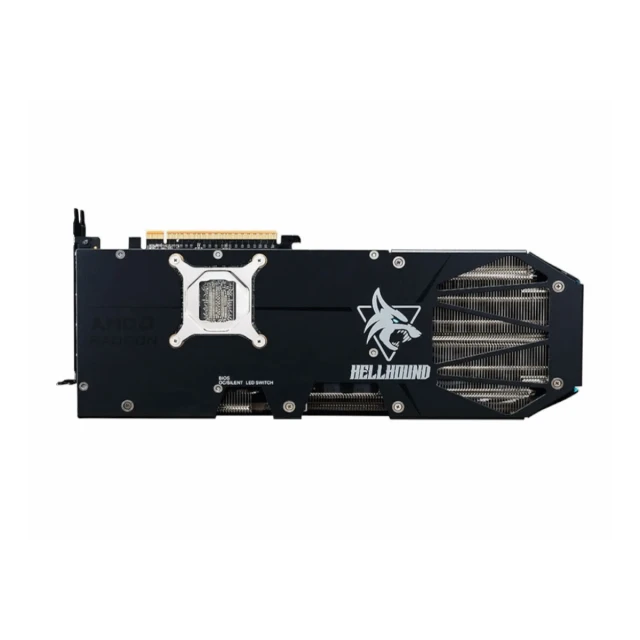 Graficka karta POWER COLOR  Hellhound RX9070 16G-L/OC AMD/16GB/GDDR6/256bit/crna