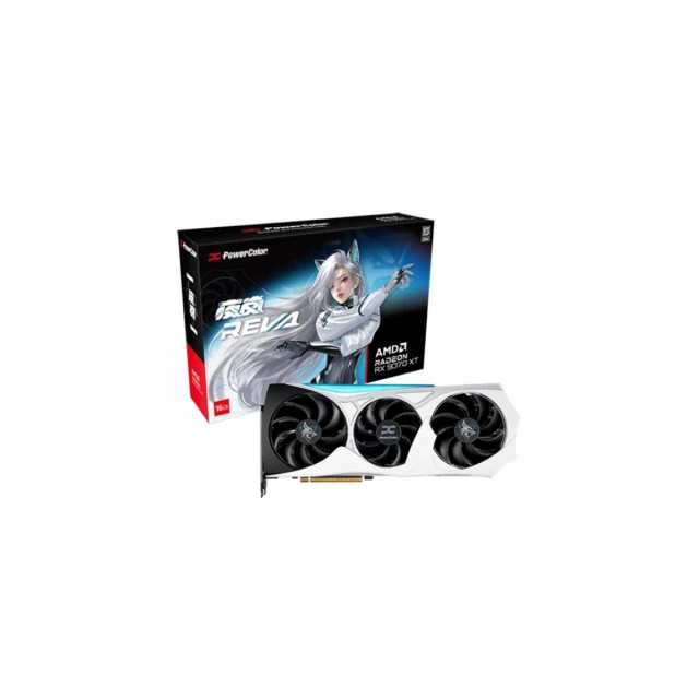 Graficka karta POWERCOLOR RX9070XT 16G-L/OC/REVA AMD/16GB/GDDR6/256bit/crna