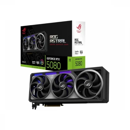 Graficka kartica ASUS  ROG-ASTRAL-RTX5080-O16G NVD/16GB/GDDR7/256bit/crna