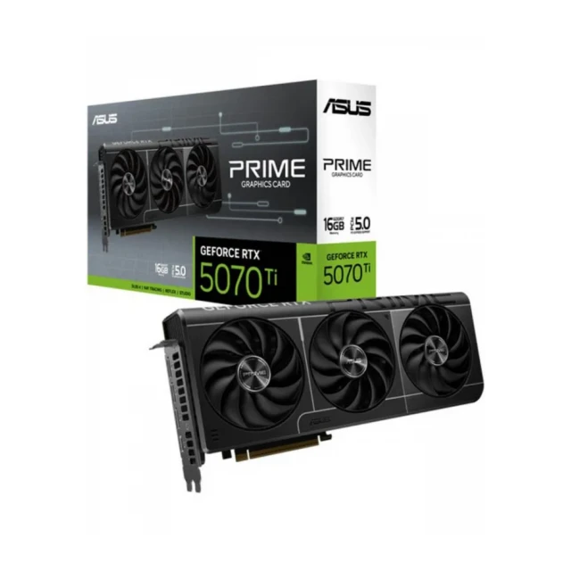 Graficke karte ASUS PRIME-RTX5070TI-O16G NVD/16GB/GDDR7/256bit/crna