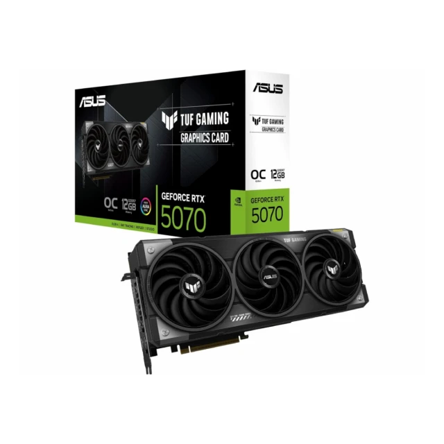 Graficke karte ASUS TUF-RTX5070-O12G-GAMING NVD/12GB/GDDR7/192bit/crna