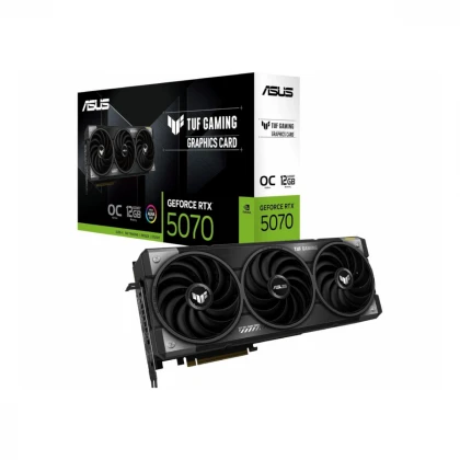 Graficke karte ASUS TUF-RTX5070-O12G-GAMING NVD/12GB/GDDR7/192bit/crna