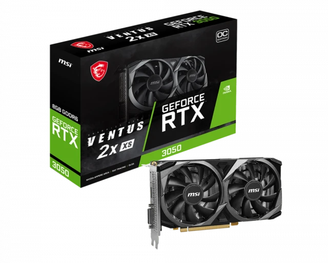 VGA MSI RTX 3050 VENTUS 2X XS 8G OC