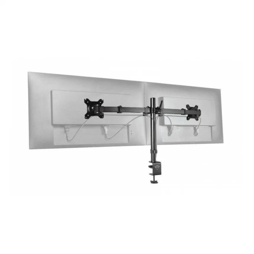 Nosač TRUST GXT 1120 Mara za 2 monitora /crna