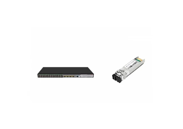 H3C S5120V3-28P-LI 24G 4SFP Switch + SFP modul 1.25Gb