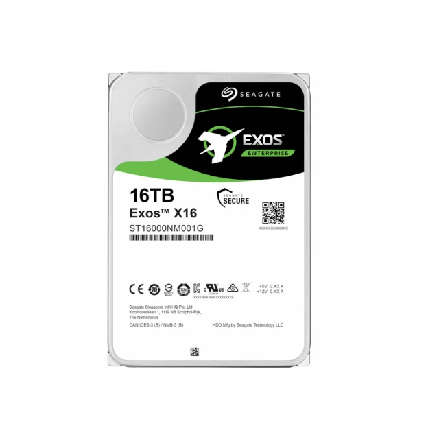 Hard disk SEAGATE Exos X16 ST16000NM001G interni/16TB/SATA 3/siva