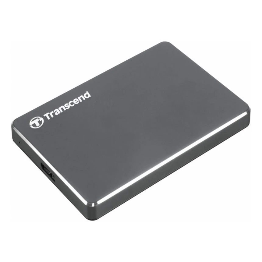 Hard disk TRANSCEND TS2TSJ25C3N eksterni/2TB/2.5"/USB 3.0/siva