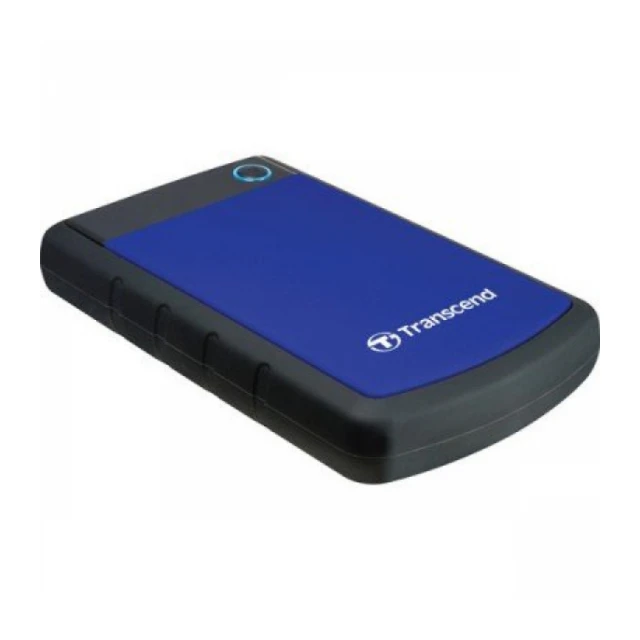HDD E2.5" Transcend 2TB USB 3.0 TS2TSJ25H3B Anti-shock Black/Blue
