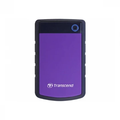 HDD E2.5" Transcend 4TB USB 3.0 TS4TSJ25H3P Anti-shock Black/Purple