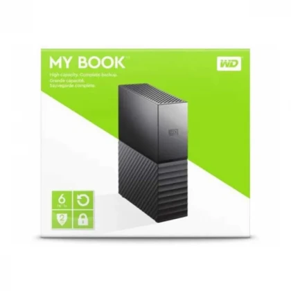 HDD E3.5" WD 6TB My Book WDBBGB0060HBK-EESN