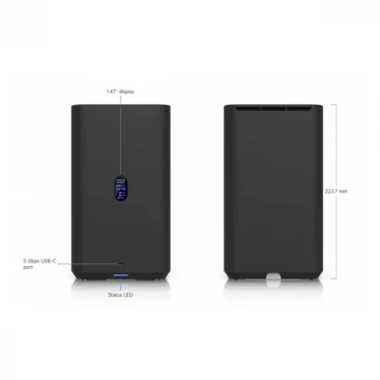 HDD NAS Storage Ubiquiti UniFi UNAS 2-Bay Black