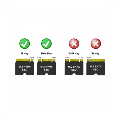 HDD Rack LC Power LC-M2-C-NVME USB3.1 Gen.2