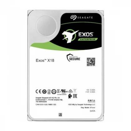 HDD Seagate 16TB Seagate Exos X18 ST16000NM004J 7200RPM 256MB Ent.