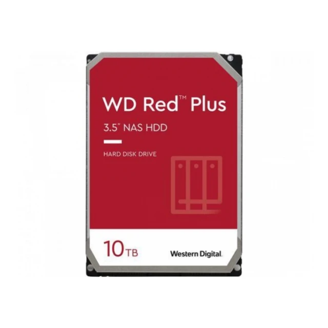 HDD WD 10TB SATA 3.5" WD101EFBX 256MB 7200rpm Red Plus