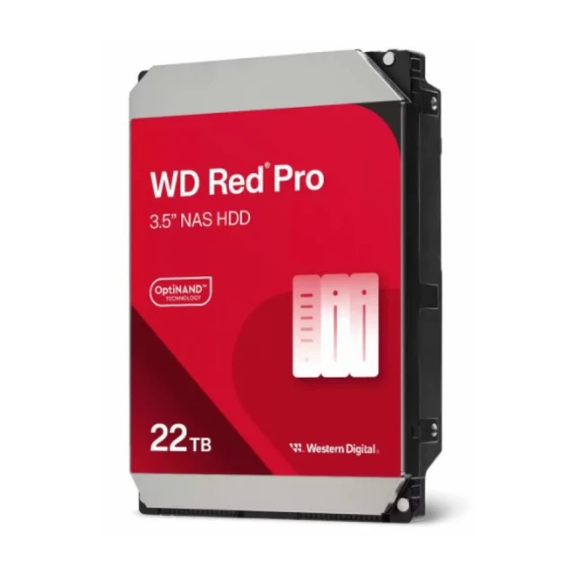 HDD WD 22TB WD221KFGX Red Pro NAS 7200RPM 512MB