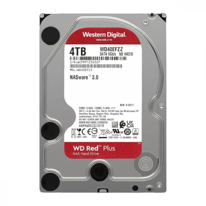 HDD WD 4TB WD40EFZZ Red Plus 5400RPM 128MB