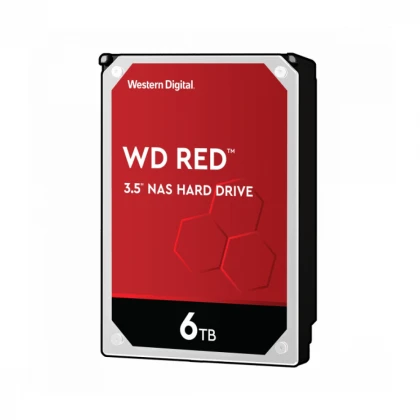HDD WD 6TB 256MB WD60EFAX Red for NAS