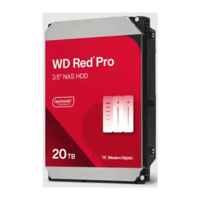 HDD WD SATA3 20TB WD202KFGX RED Pro NAS 7200RPM 512MB