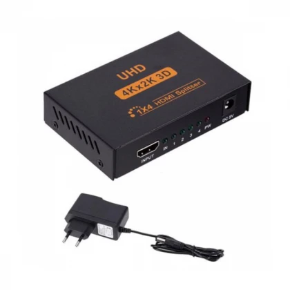 HDMI splitter E-Green 2.0 1x in - 4x out 4K x 2K Activ