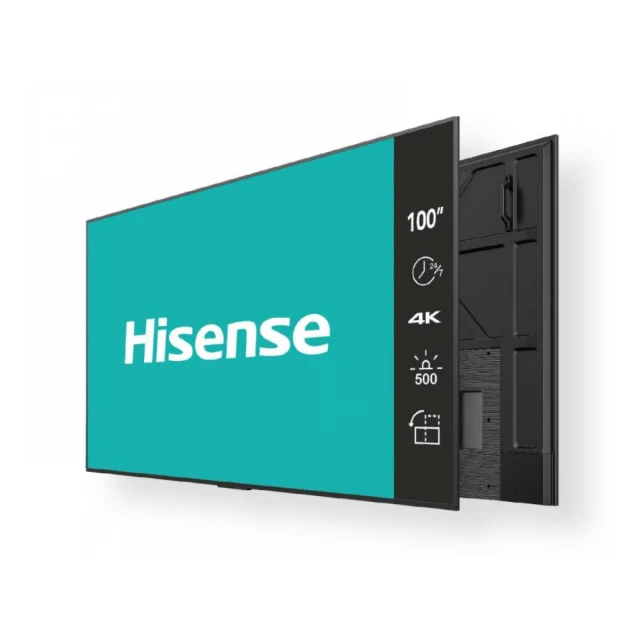 HISENSE 100 inča 100BM66D 4K UHD 500 nita Digital Signage Display - 24/7 Operation 