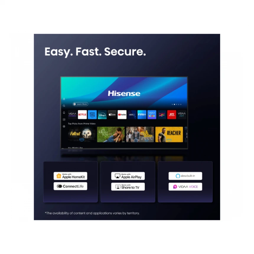 HISENSE 100 inča 100U7Q Mini-LED 4K UHD Smart TV 