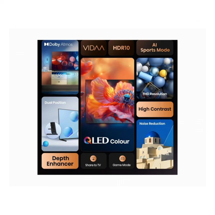 HISENSE 40 inča 40A5Q QLED FHD Smart TV 