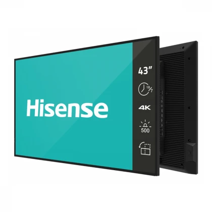 HISENSE 43 inča 43GM50D 4K UHD 500 nita Digital Signage Display - 18/7 Operation 