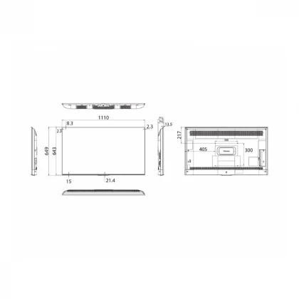 HISENSE 50 inča 50DP30FE 4K UHD 350 nita Digital Signage Display - 16/7 Operation 