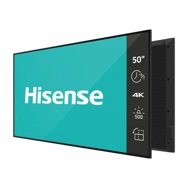 HISENSE 50 inča 50GM50D 4K UHD 500 nita Digital Signage Display - 18/7 Operation 