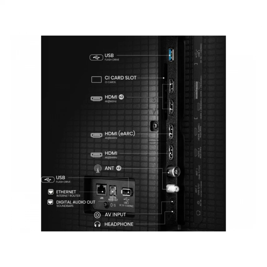HISENSE 55 inča 55E8Q ULED 4K UHD Smart TV outlet 
