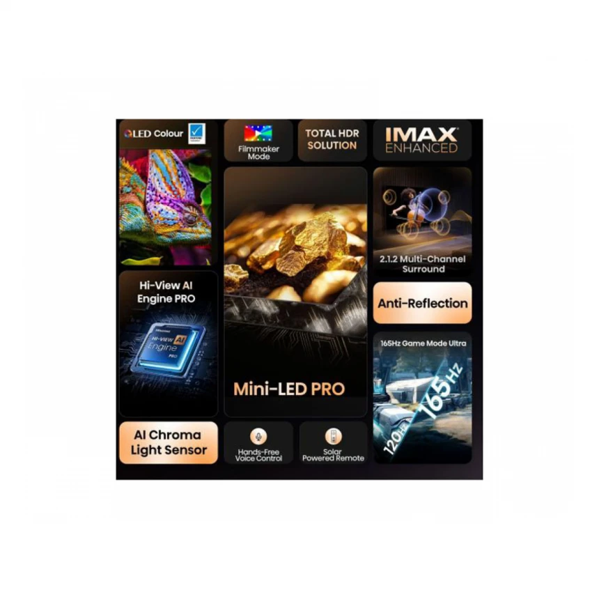 HISENSE 55 inča 55U7Q PRO ULED Mini-LED 4K UHD Smart TV