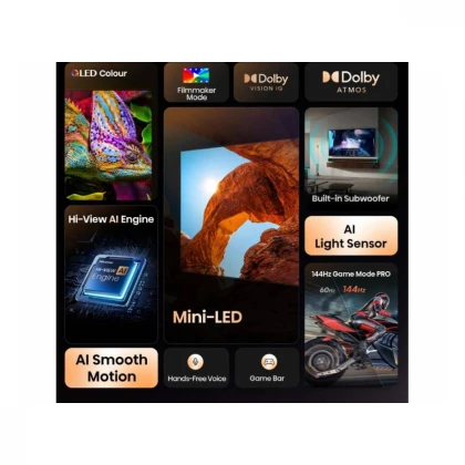HISENSE 55 inča 55U7Q ULED Mini-LED 4K UHD Smart TV 