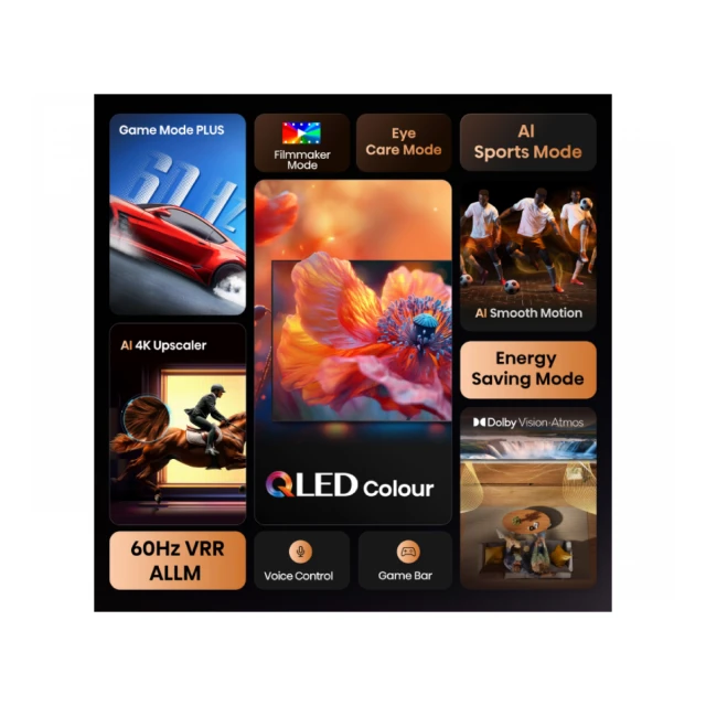 HISENSE 65 inča 65E7Q QLED 4K UHD Smart TV 
