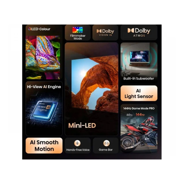 HISENSE 65 inča 65U7Q ULED 4K UHD Smart TV 