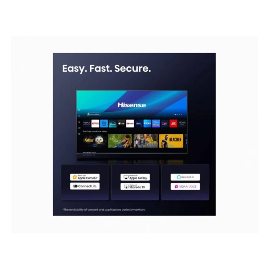 HISENSE 85 inča 85A6Q LED 4K UHD Smart TV 